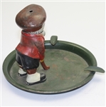 Vintage Dunlop Man Standing in Large Ash Tray