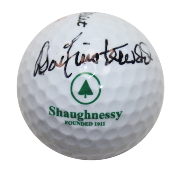 Dow Finsterwald Signed Shaughnessy Logo Golf Ball JSA COA