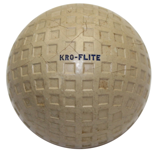 1930s Spalding KroFlight Mesh Golf Ball
