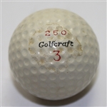 Dick Mayer 1957 US Open Winner @ Inverness Champ. Used Golf Ball-Gifted To Ralph Hutchison