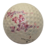 Ben Hogan 1948 US Open at Riviera CC Championship Used Spalding Dot Golf Ball-Gifted to Ralph Hutchison