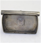 Business Card Holder with Figural Golfer