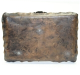 Metal Plump Golfer Ash Tray with Flag