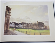 R&A Club St. Andrews Member's Edition Kenneth Reed Signed Portfolio Art Prints #159 JSA ALOA