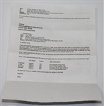Tiger Woods' Issued Items For 2006 Buick Invitational@Torrey Pines 