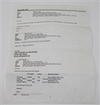 Tiger Woods' Issued Items For 2006 Buick Invitational@Torrey Pines 