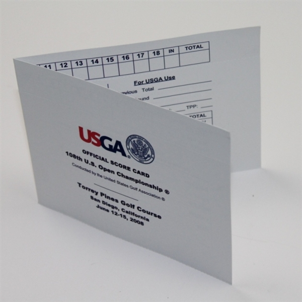 Tiger Woods Issued Items For 2008 US Open 