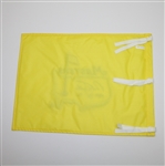 Nick Faldo Signed Masters Undated Embroidered Flag with 3 Titles Notation JSA #Y34896