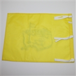 'Big Three' Signed Undated Masters Embroidered Flag - Palmer, Nicklaus, Player JSA ALOA