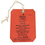 1956 Masters Tournament Series Badge #4539 - Jack Burke Winner