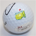Rory McIlroy Signed Masters Logo Golf Ball JSA #H91242
