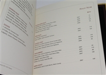Full Augusta National Golf Club 2012 Season Wine List - 28 Pages