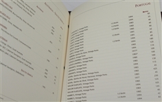 Full Augusta National Golf Club 2012 Season Wine List - 28 Pages