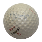 Dick Mayer 1957 US Open Winner @ Inverness Champ. Used Golf Ball-Gifted To Ralph Hutchison