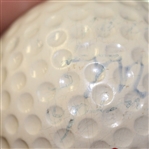 Dick Mayer 1957 US Open Winner @ Inverness Champ. Used Golf Ball-Gifted To Ralph Hutchison