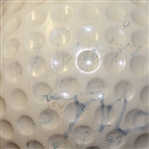 Dick Mayer 1957 US Open Winner @ Inverness Champ. Used Golf Ball-Gifted To Ralph Hutchison