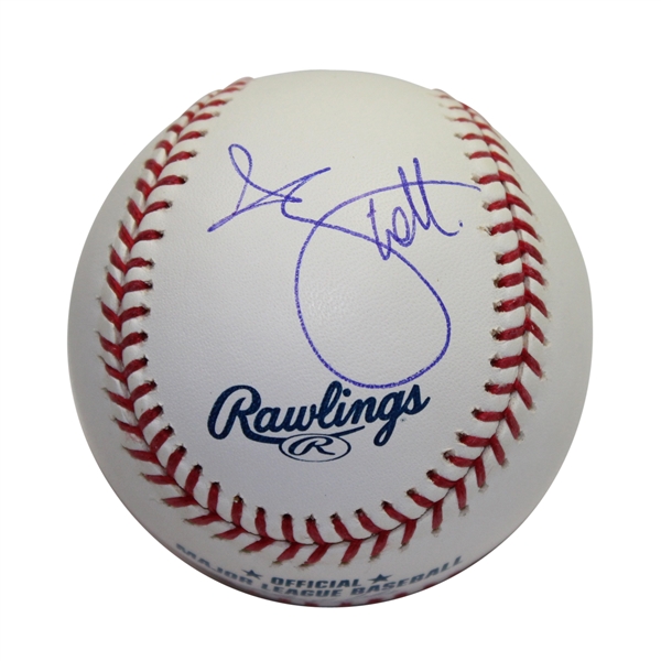 Adam Scott Signed Rawlings Baseball JSA #N72621