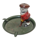 Vintage Dunlop Man Standing in Large Ash Tray