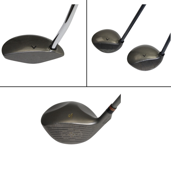 Lot of Four Golf Clubs - Tuttle, Heaven Wood, Divine Nine, & Pro-Type King Cobra