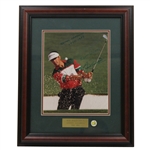 Seve Ballesteros Signed 8x10 Photo with 1980 & 1983 Masters Notation JSA ALOA