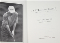 Ben Crenshaw Signed Book 'A Feel for the Game' JSA ALOA