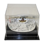 Multi-Signed 1994 US Open at Oakmont Visor with Woods, Stewart, Nelson, and others JSA ALOA