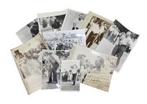 Lot of Ten Arnold Palmer Vintage Wire Photos - Many from Majors