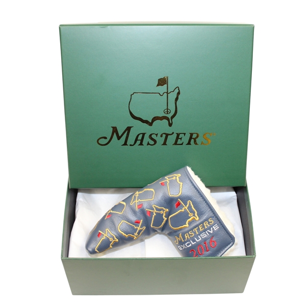 2016 Scotty Cameron Masters Limited Edition Navy Leather Putter Cover