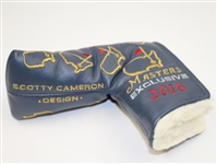 2016 Scotty Cameron Masters Limited Edition Navy Leather Putter Cover
