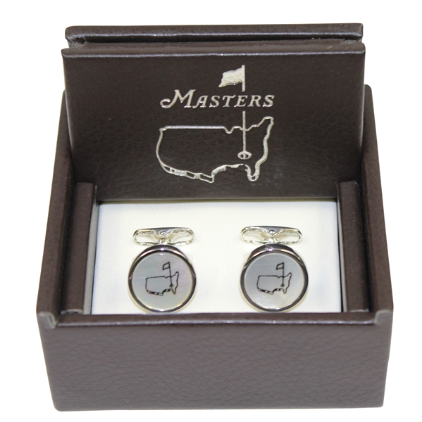 Masters Augusta National Mother Pearl Cuff Links