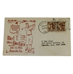 1933 Bobby Jones Course Augusta National GC First Day Cover - Red Ink