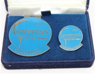 Lot of Three Las Vegas Invitational Contestant Badges - 1999, 2001, & 2003