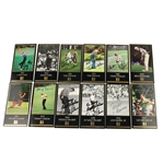 Lot of 12 Signed G.S.V. Golf Cards - Palmer, Watson, & others JSA ALOA