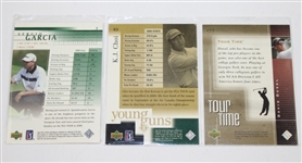 Lot of 14 Signed Assorted Golf Cards JSA ALOA
