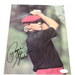 Payne Stewart Signed 8x10 Post Swing Magazine Page JSA #P36780