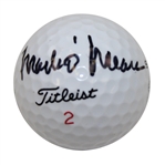 Mark OMeara Signed Masters Logo Golf Ball JSA ALOA