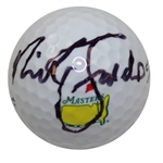Nick Faldo Signed Masters Logo Golf Ball JSA ALOA