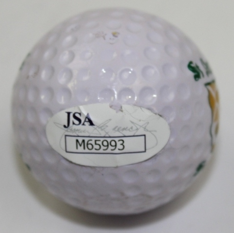 Nick Faldo Signed Vintage St. Andrews Logo Golf Ball JSA #M65993