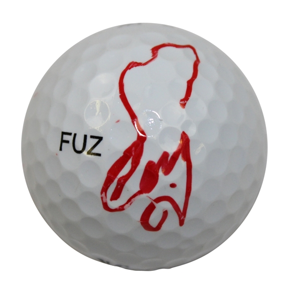 Fuzzy Zoeller Signed Personal Fuz Golf Ball JSA ALOA