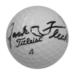 Jack Fleck Signed Golf Ball JSA ALOA