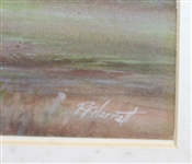 R.F. Harnett Print - Golfer's Teeing Off in Fog