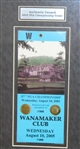 Phil Mickelson 2005 PGA Championship at Baltusrol Display with Ticket & Photo - Framed