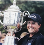 Phil Mickelson 2005 PGA Championship at Baltusrol Display with Ticket & Photo - Framed