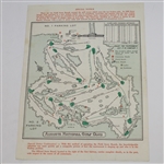 Arnold Palmer Signed 1963 Masters Sunday Pairing JSA ALOA