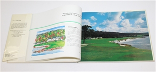 1982 US Open at Pebble Beach Hard Cover Program - Tom Watson Winner