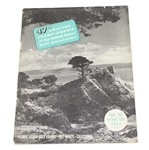 1947 US Amateur Championship at Pebble Beach Program - Robert H. Riegel Winner