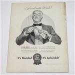 1947 US Amateur Championship at Pebble Beach Program - Robert H. Riegel Winner
