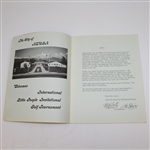 Lot of Two 'Little People International Invitational Golf Tournament' Programs