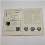 1927 US Open Championship at Oakmont CC Program - Tommy Armour Winner