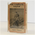 Harry Vardon Signed with Long Inscription 'The Complete Golfer' Book JSA ALOA